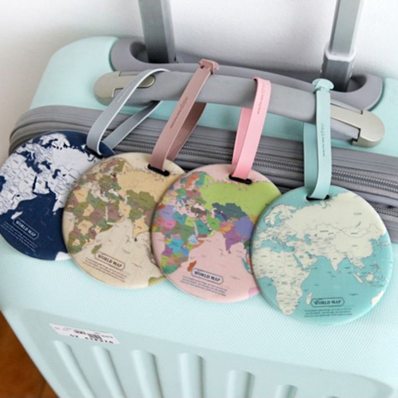 Women'S Fashion Labels - 2024 Fashion Map Luggage Tag Women