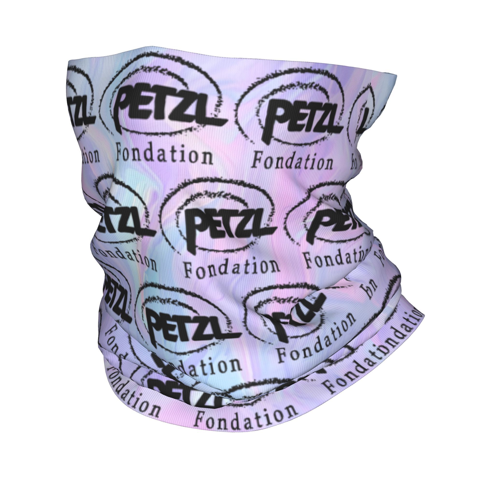 Women Fashion Logo - Custom Colorful P-Petzls Bandana Neck Gaiter