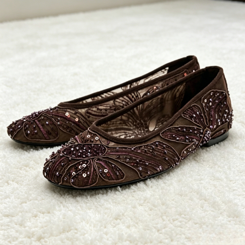 Women Fashion Designers - Luxury Designer Ballet Flats for Women