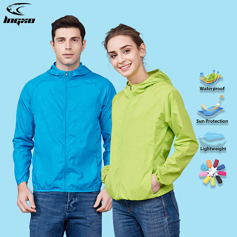 Women'S Fashion Rain Jacket - LNGXO Unisex Hiking Jacket Men Women