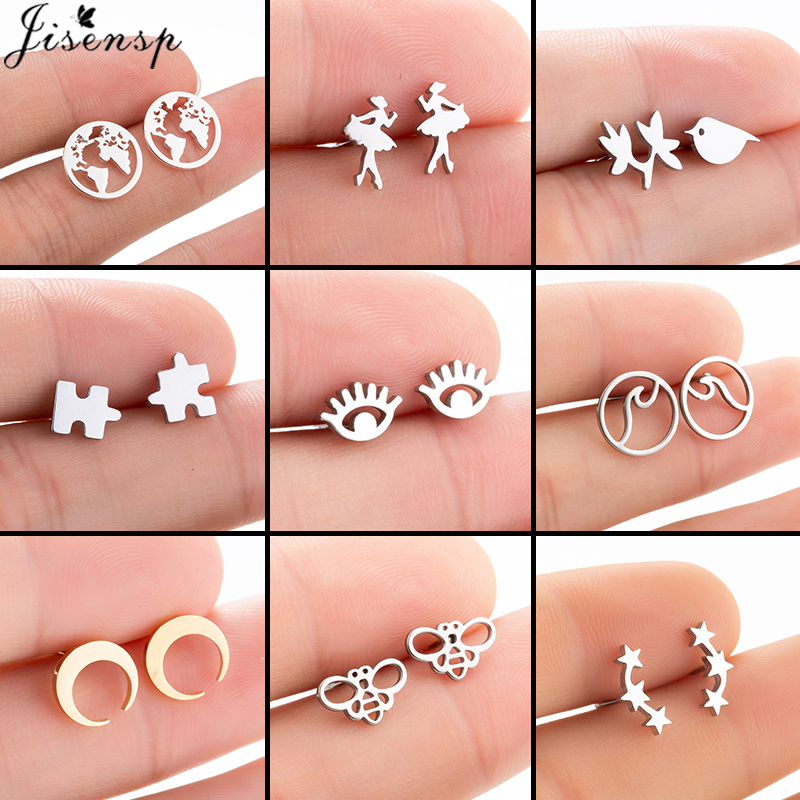 Women'S Fashion Guide - Fashion Punk World Map Stainless Steel