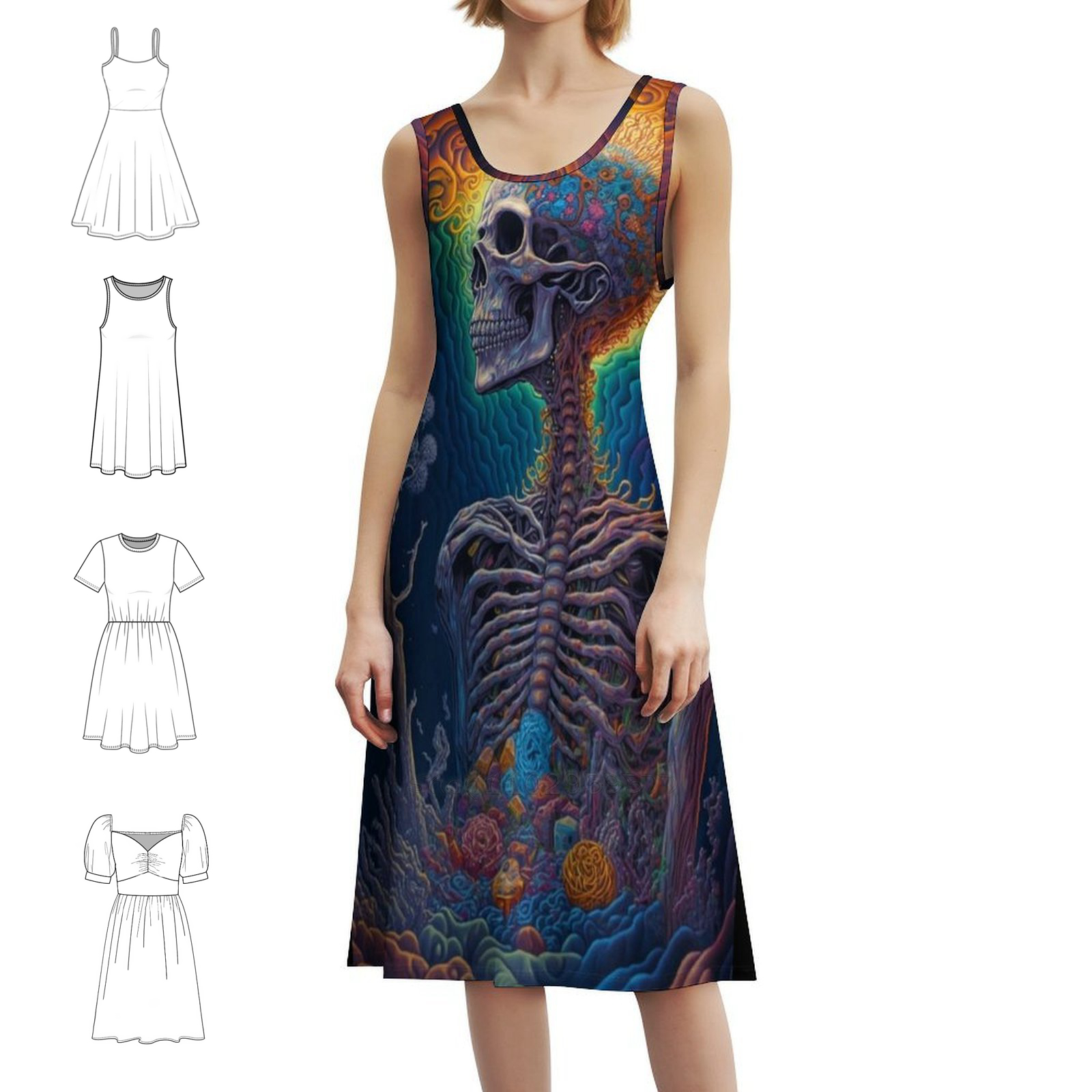 Women Fashion Gown - The End Of Life #11 Boho