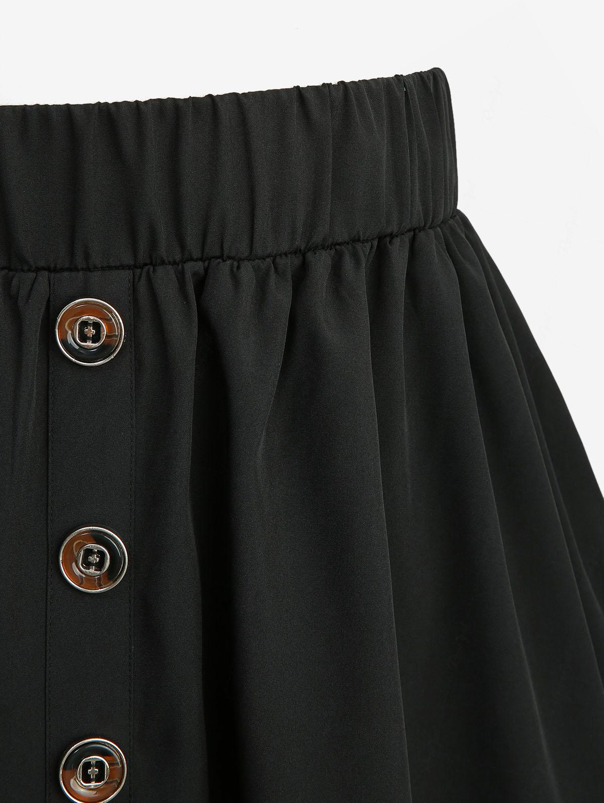 Plus Size Women's Vintage Stre - A-Line Skirt Midi บทวิจารณ์และราคา