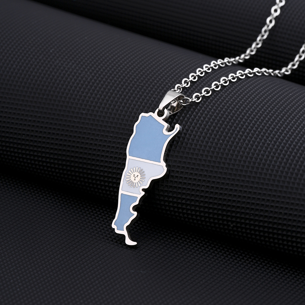 New Argentina Map Flag Pendant - Women'S Fashion Guide บทวิจารณ์และราคา