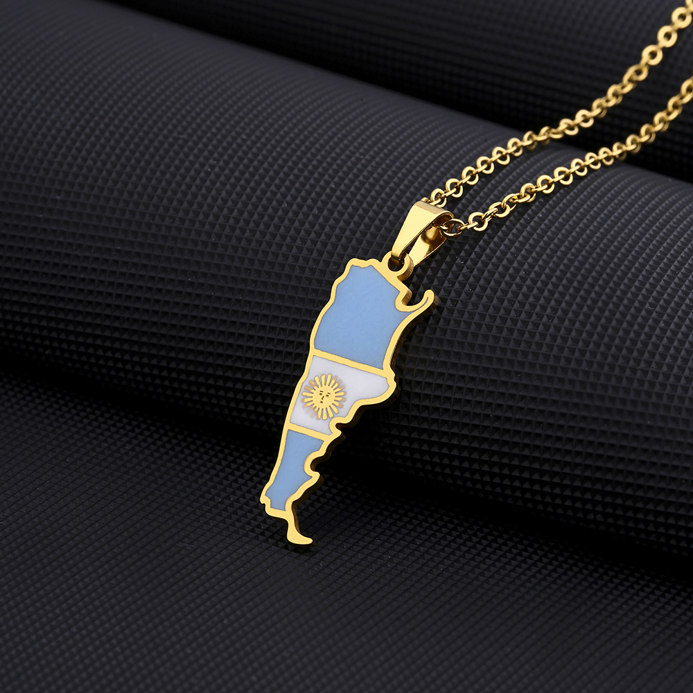 New Argentina Map Flag Pendant - Women'S Fashion Guide บทวิจารณ์และราคา