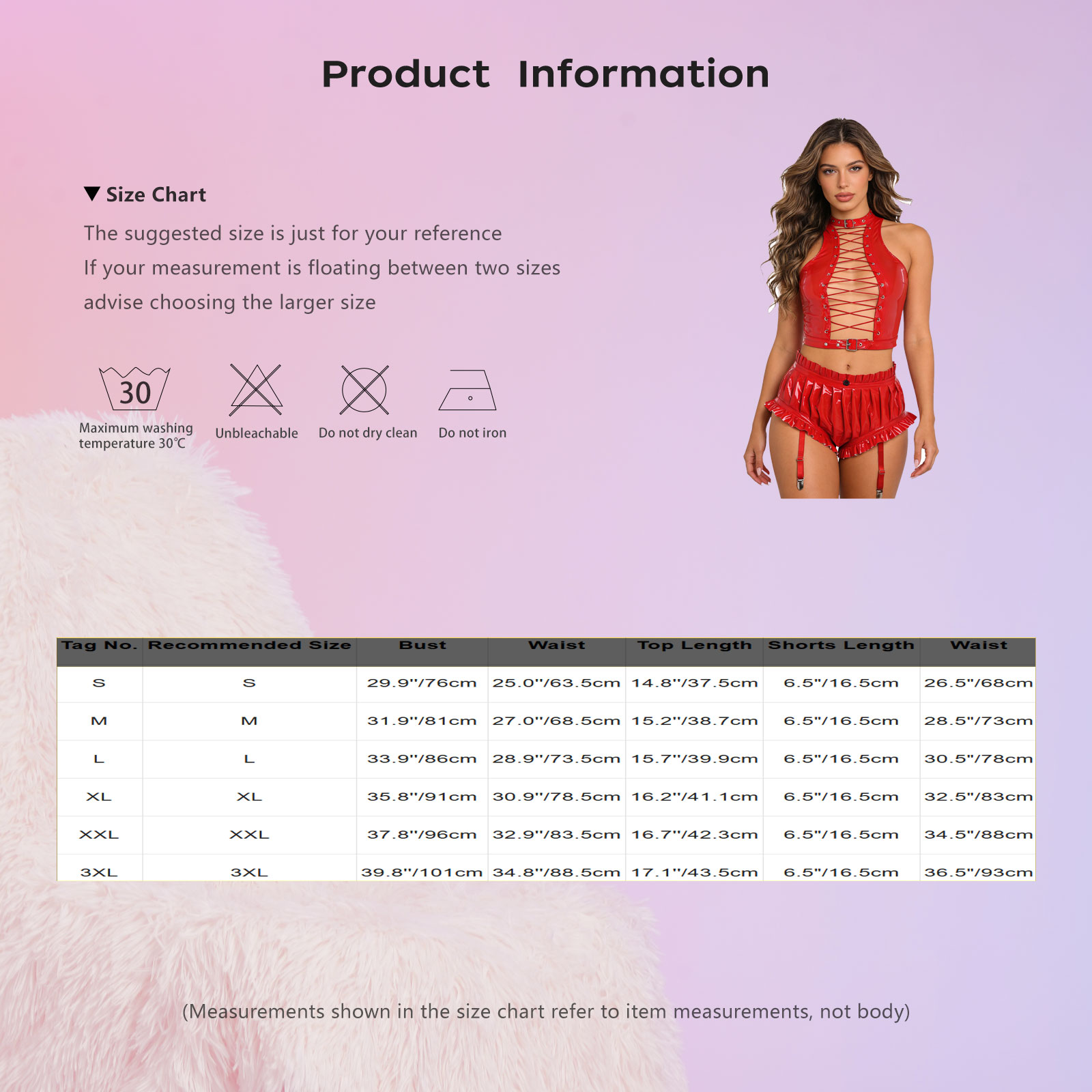 Womens Wet Look PU Leather Clu - Crop Top Women บทวิจารณ์และราคา
