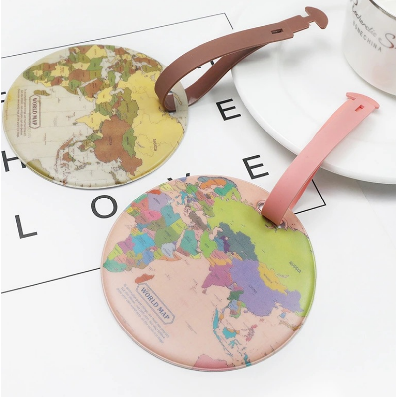 2024 Fashion Map Luggage Tag W - Women'S Fashion Labels บทวิจารณ์และราคา
