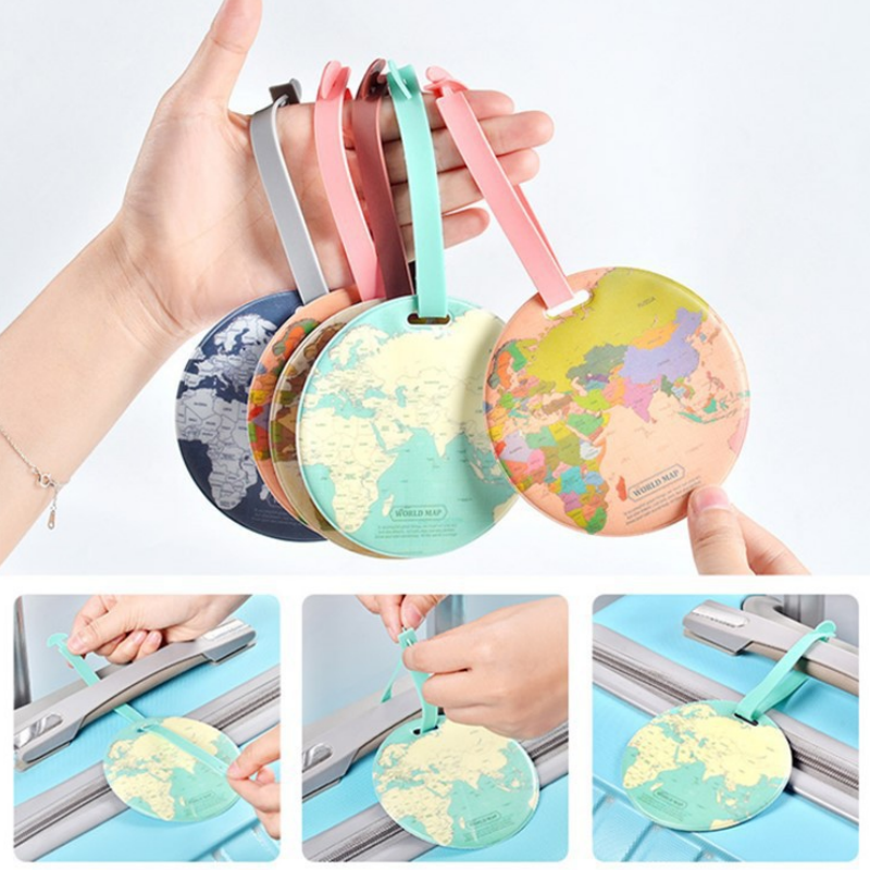 2024 Fashion Map Luggage Tag W - Women'S Fashion Labels บทวิจารณ์และราคา