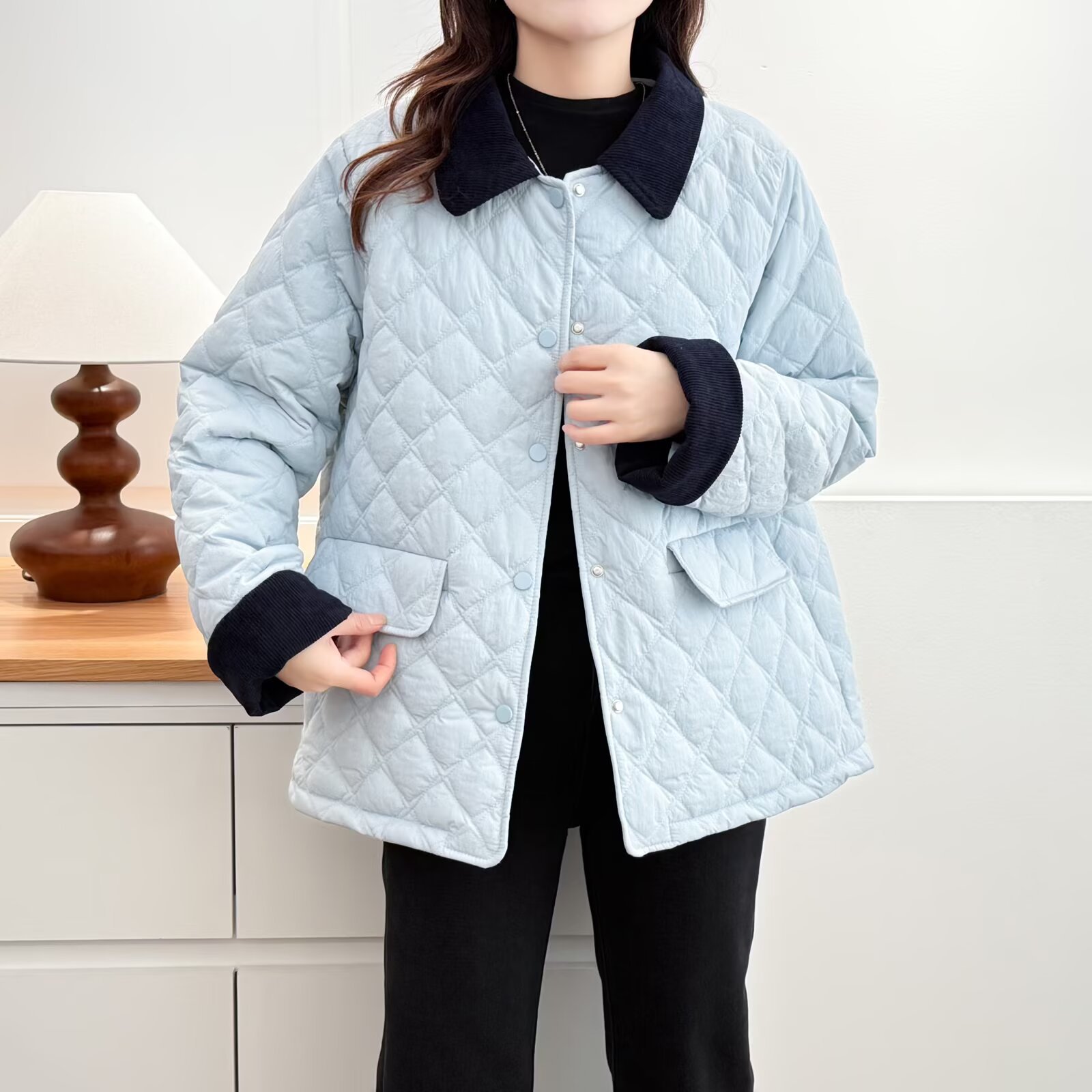 XXXXL Fashion Plus Size Women' - Women'S Fashion Parka บทวิจารณ์และราคา