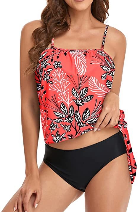 Tankini Woman Bikini Crop Top  - Crop Top Women บทวิจารณ์และราคา