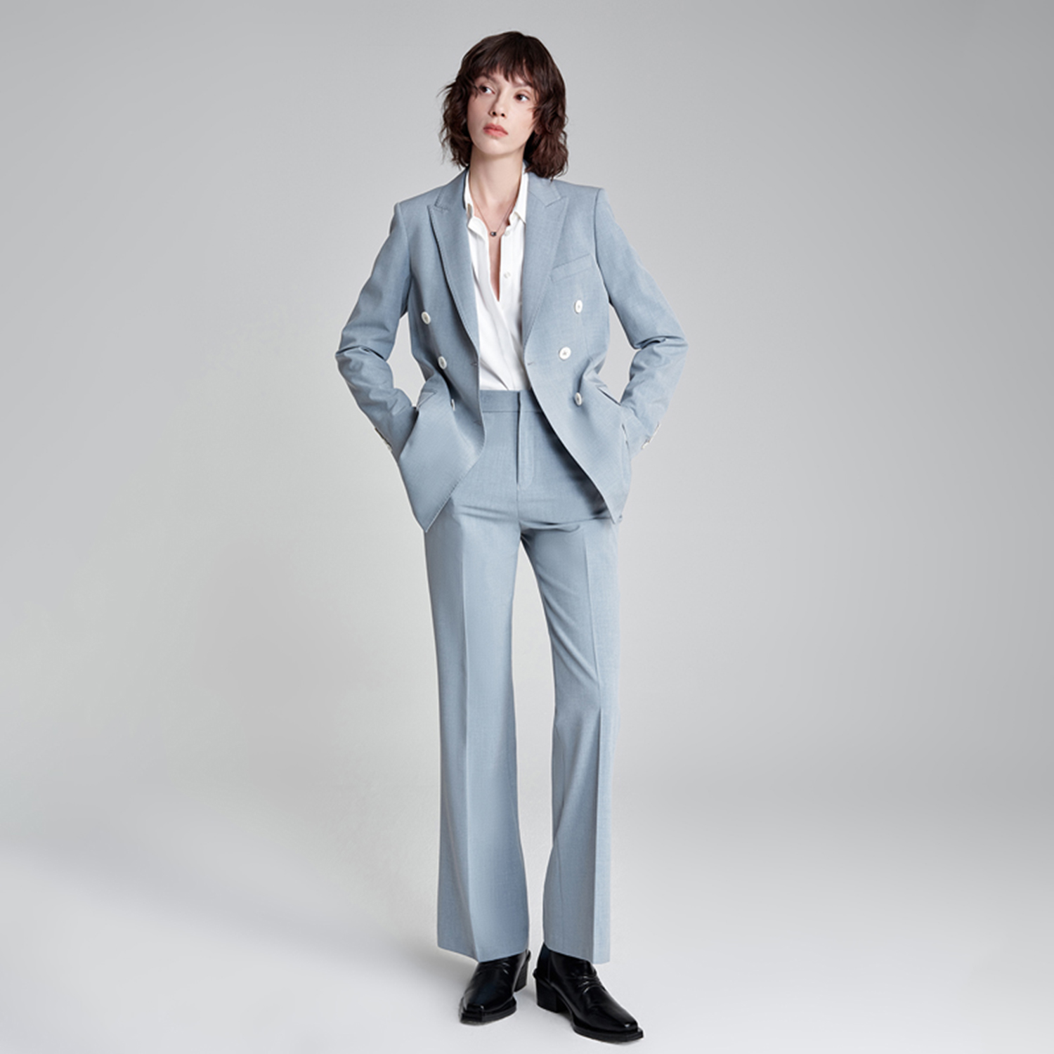 Allingentle Women Pantsuit 2 P - Women'S Fashion Middle Ages บทวิจารณ์และราคา