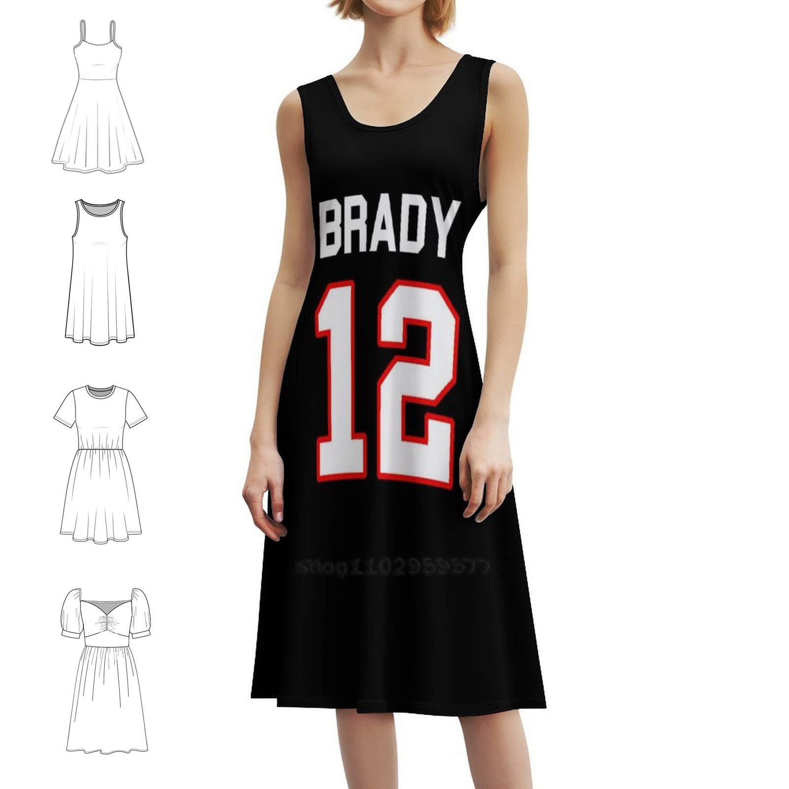 Brady Boho Chic Dress Elegant  - Women Fashion Gown บทวิจารณ์และราคา