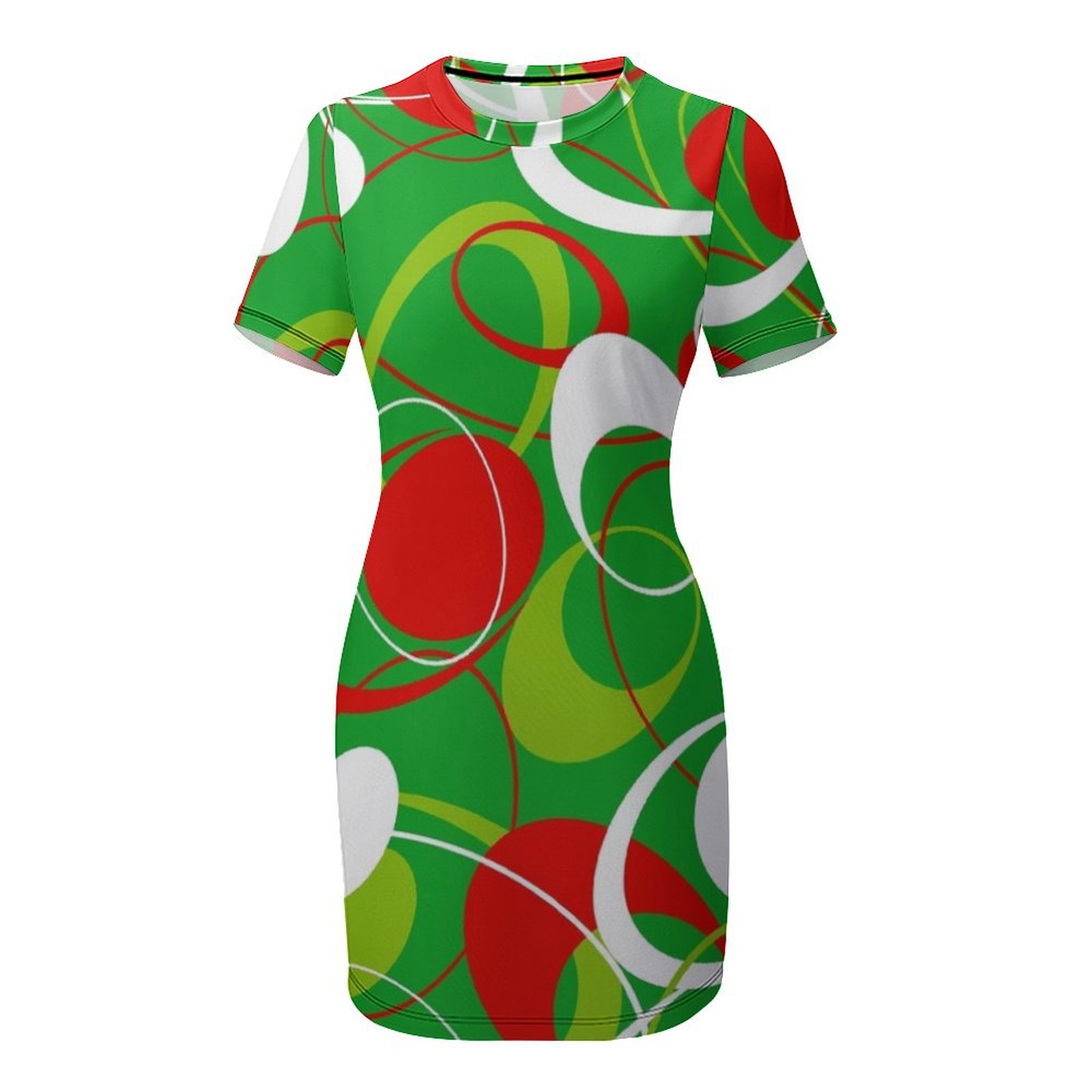 Retro 60s Ovals Short-Sleeved  - Women'S Fashion Of The 60S บทวิจารณ์และราคา