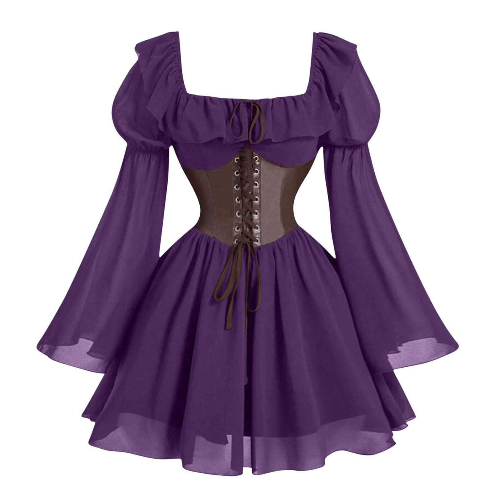 Renaissance Period Medieval Ne - Women'S Fashion Renaissance Period บทวิจารณ์และราคา