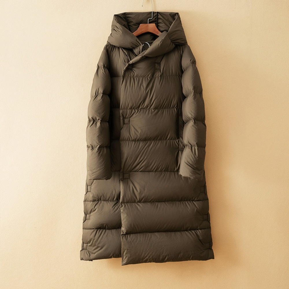 Down Jacket Women Long Hooded  - Women'S Fashion Parka บทวิจารณ์และราคา