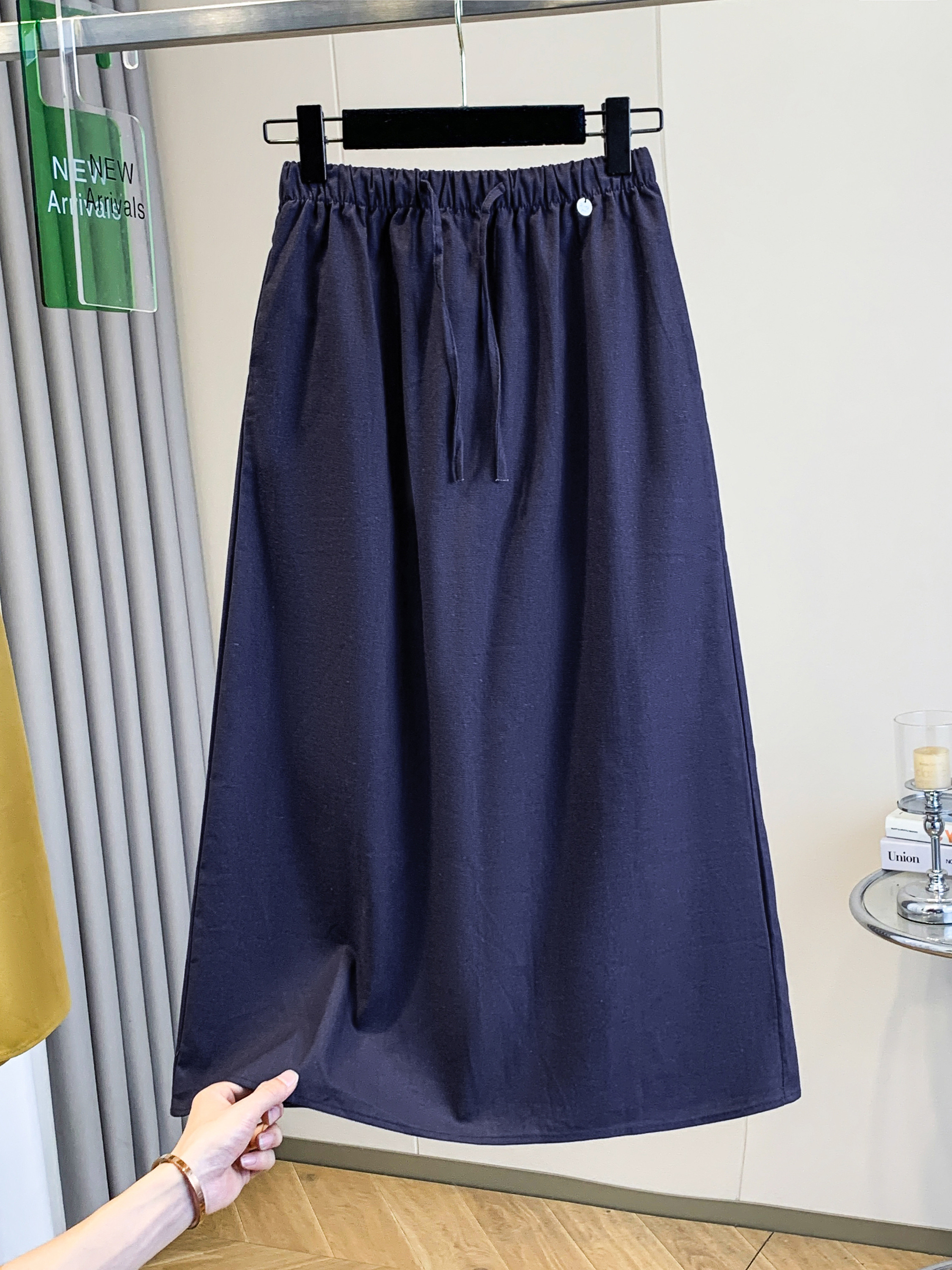 Loose A-Line Midi Skirt Women' - A-Line Skirt Midi บทวิจารณ์และราคา