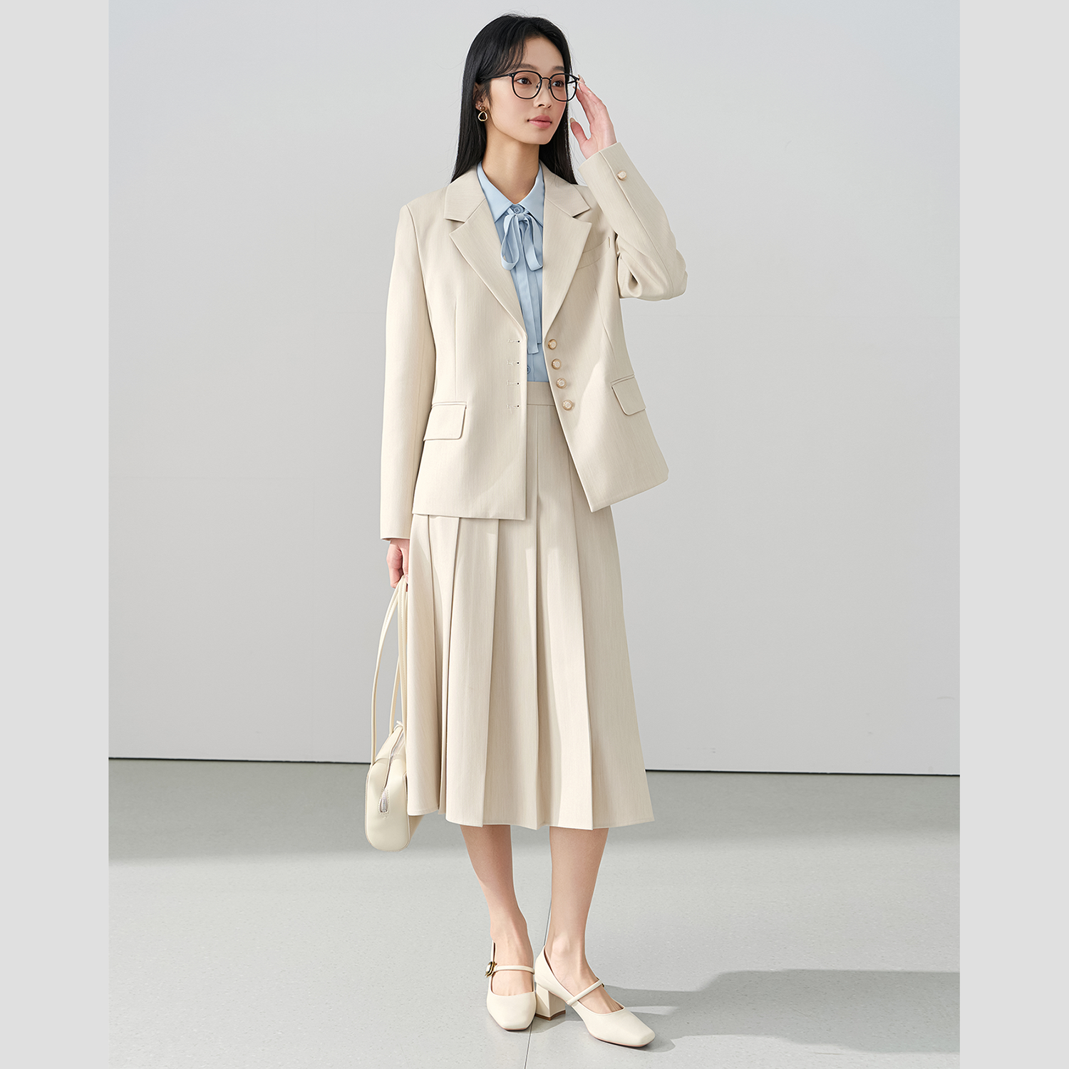 Allingentle Skirt Suit Women's - Women'S Fashion Middle Ages บทวิจารณ์และราคา