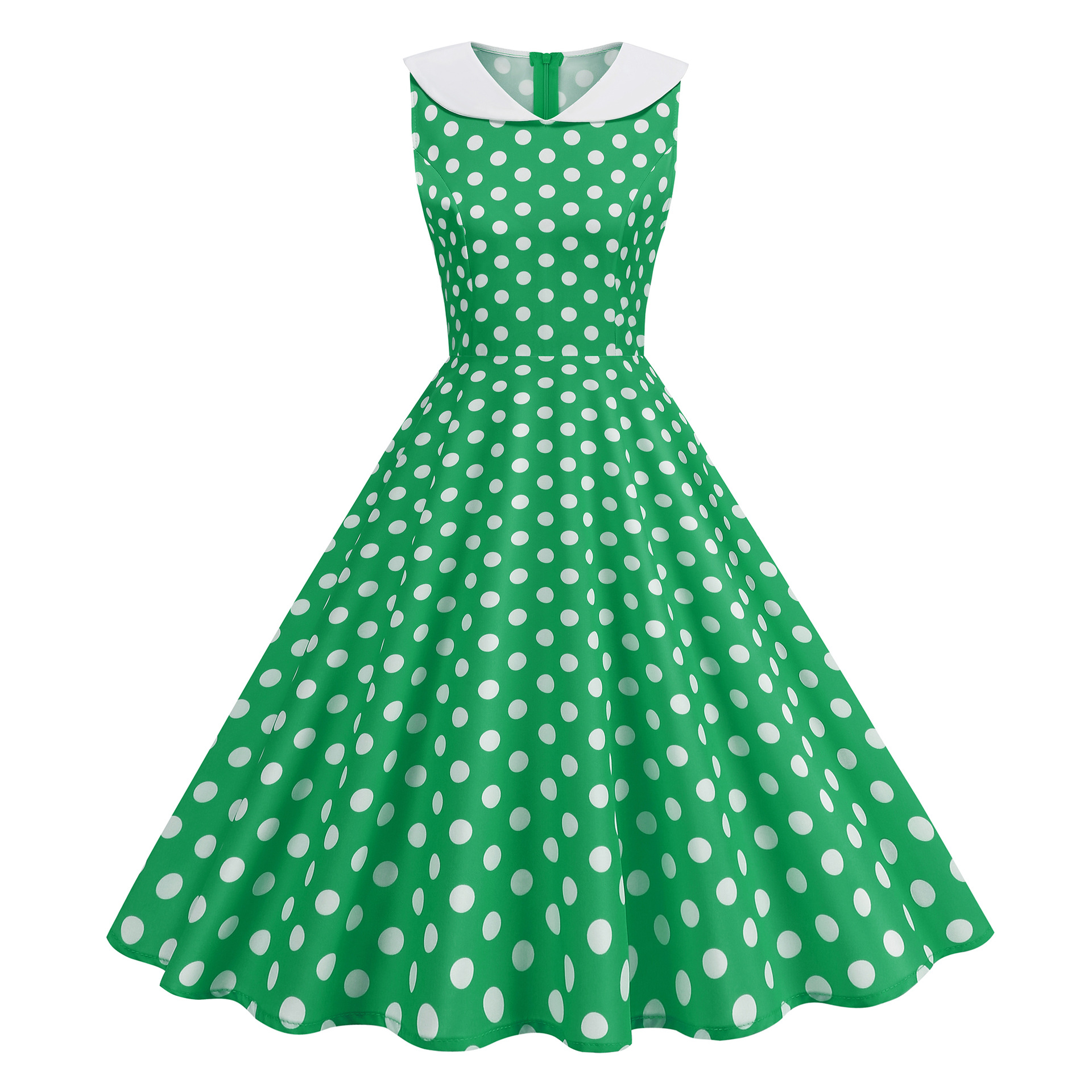 Vintage 1950s 60s Polka Dot Wo - Women'S Fashion Of The 60S บทวิจารณ์และราคา