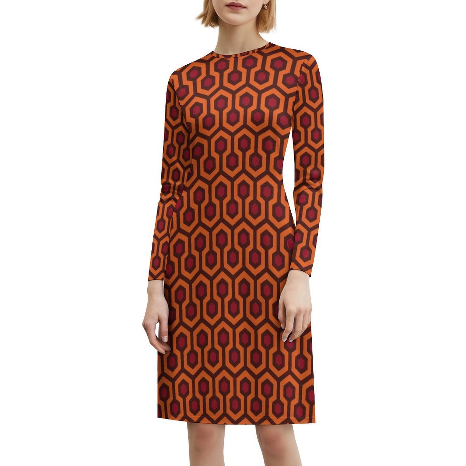 Overlook Pattern Boho Chic Dre - Women Fashion Gown บทวิจารณ์และราคา