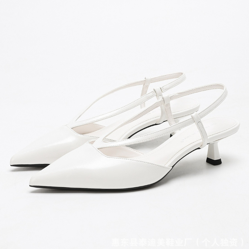 Sexy Pointed Toe Kitten Heel W - Women Fashion Designers บทวิจารณ์และราคา