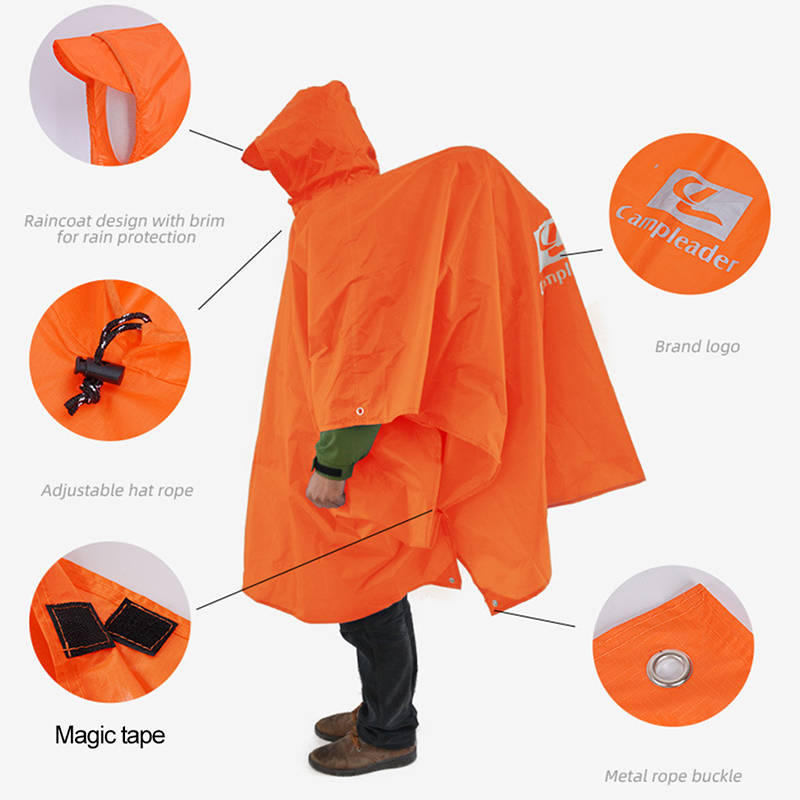 3 In 1 Outdoor Raincoat Hooded - Women'S Fashion Rain Jacket บทวิจารณ์และราคา