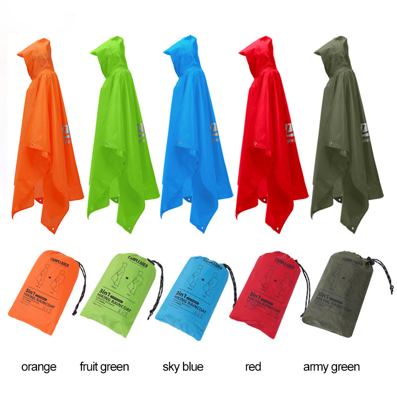 3 In 1 Outdoor Raincoat Hooded - Women'S Fashion Rain Jacket บทวิจารณ์และราคา