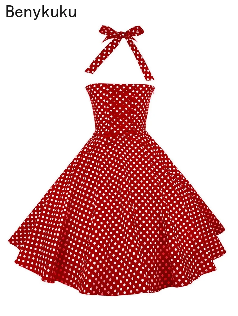 Polka Dot Hepburn Style 50s 60 - Women'S Fashion Of The 60S บทวิจารณ์และราคา