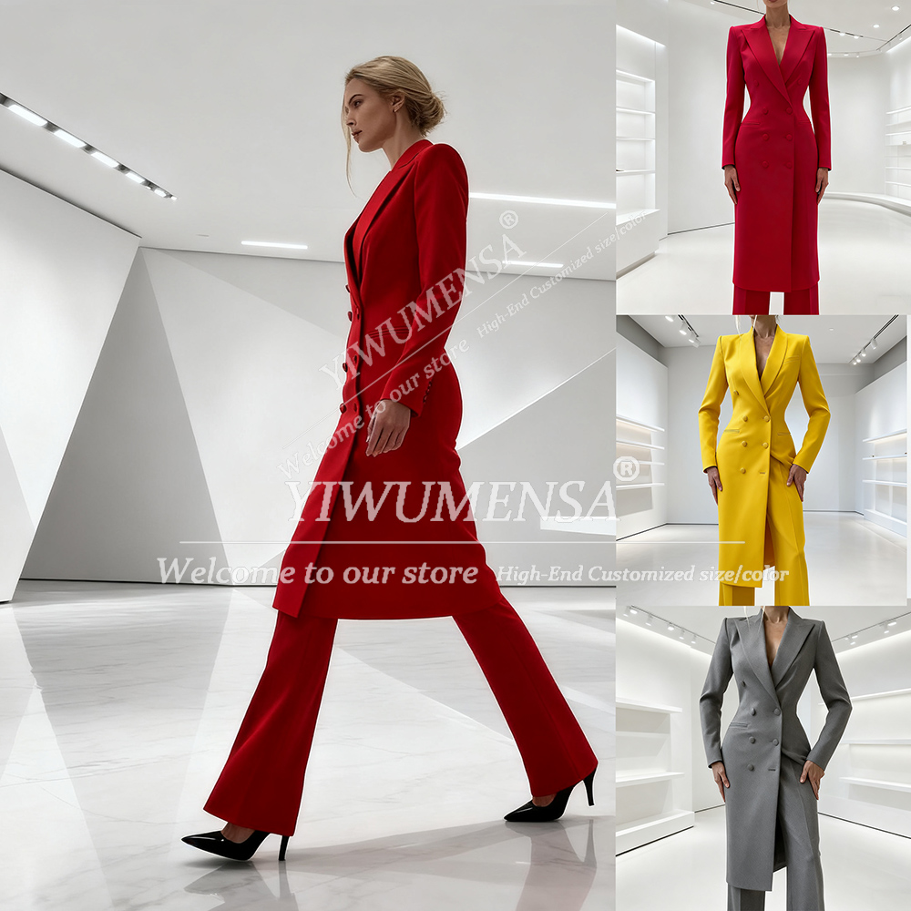 Elegant Solid Women's Suits 2  - Women'S Fashion Middle Ages บทวิจารณ์และราคา