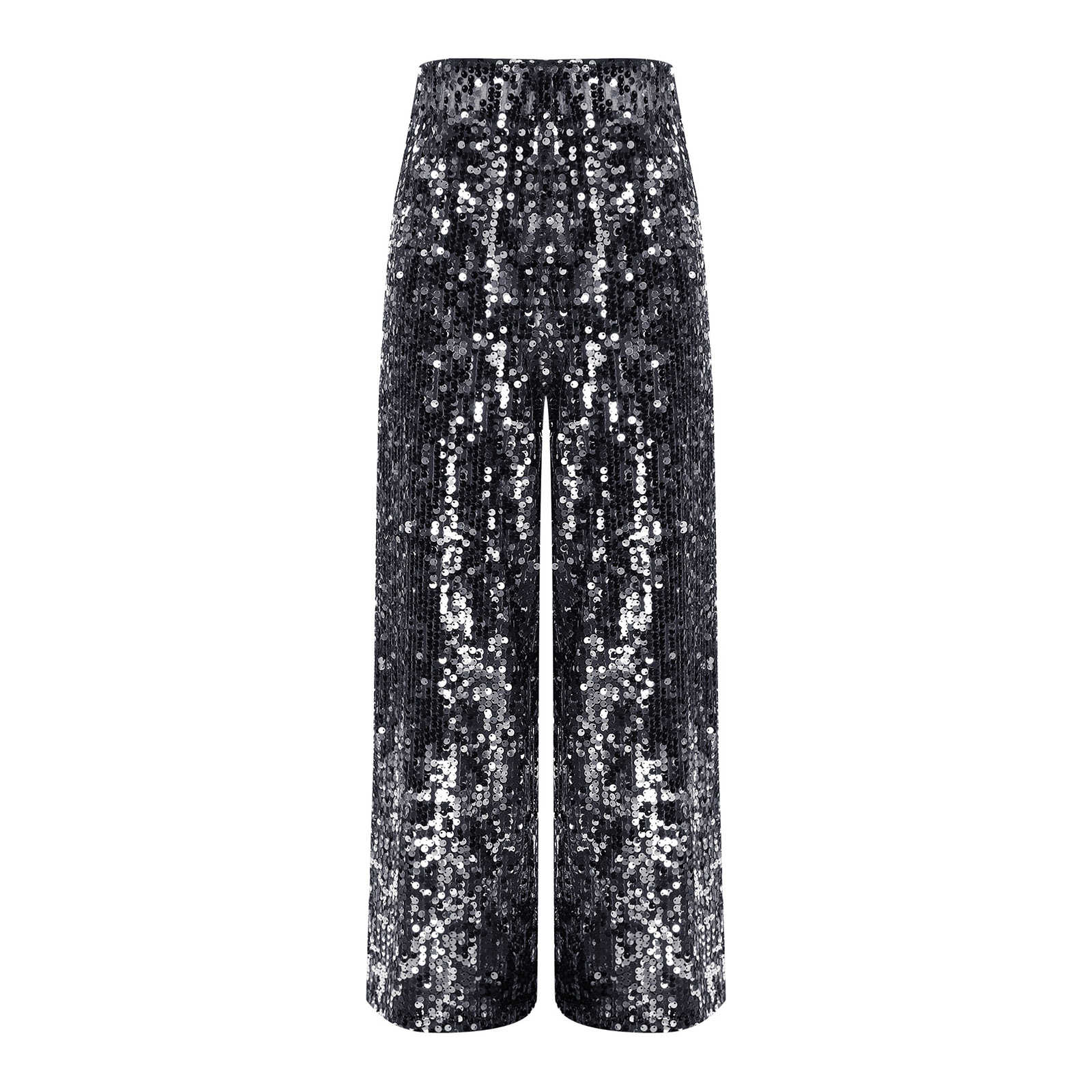 Girls Streetwear Sequins Jazz  - Women'S Fashion Trousers บทวิจารณ์และราคา