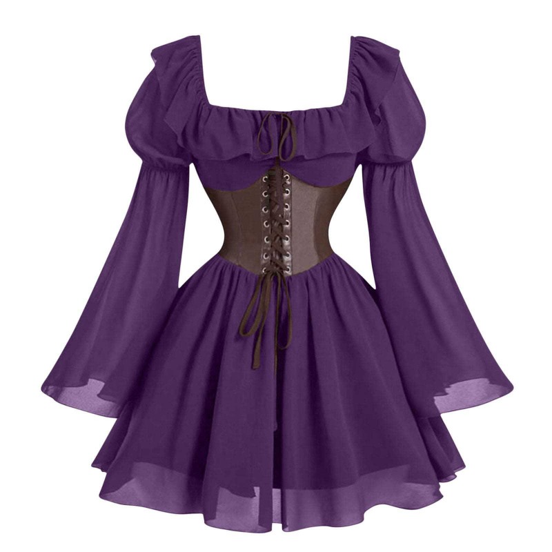 Renaissance Period Medieval Ne - Women'S Fashion Renaissance Period บทวิจารณ์และราคา