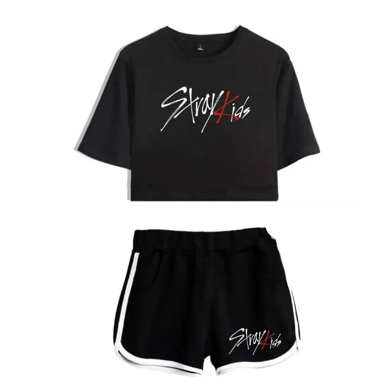 Summer Women's Sets Korean sty - Women'S Fashion Trousers บทวิจารณ์และราคา