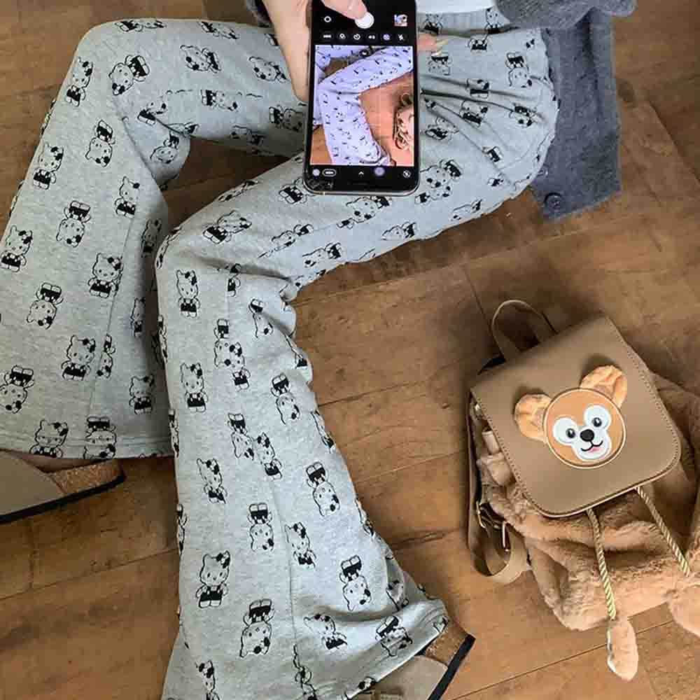 Sanrio Hello Kitty Pants Y2K K - Women'S Fashion Trousers บทวิจารณ์และราคา
