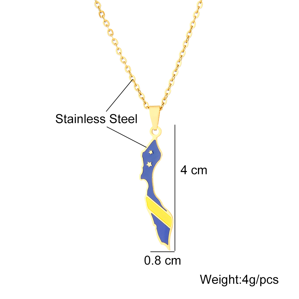 Curacao Map Flag Pendant Neckl - Women'S Fashion Guide บทวิจารณ์และราคา