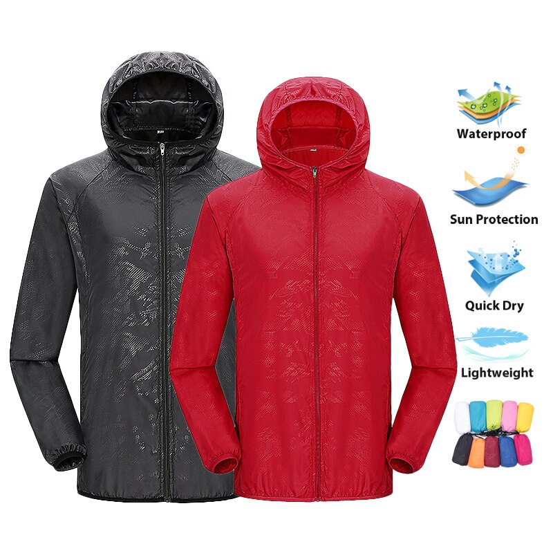 LNGXO Unisex Hiking Jacket Men - Women'S Fashion Rain Jacket บทวิจารณ์และราคา