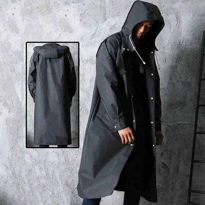 Black Fashion Adult Waterproof - Women'S Fashion Rain Jacket บทวิจารณ์และราคา