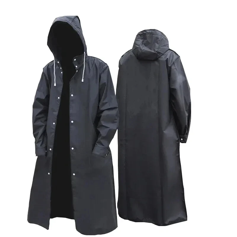 Black Fashion Adult Waterproof - Women'S Fashion Rain Jacket บทวิจารณ์และราคา