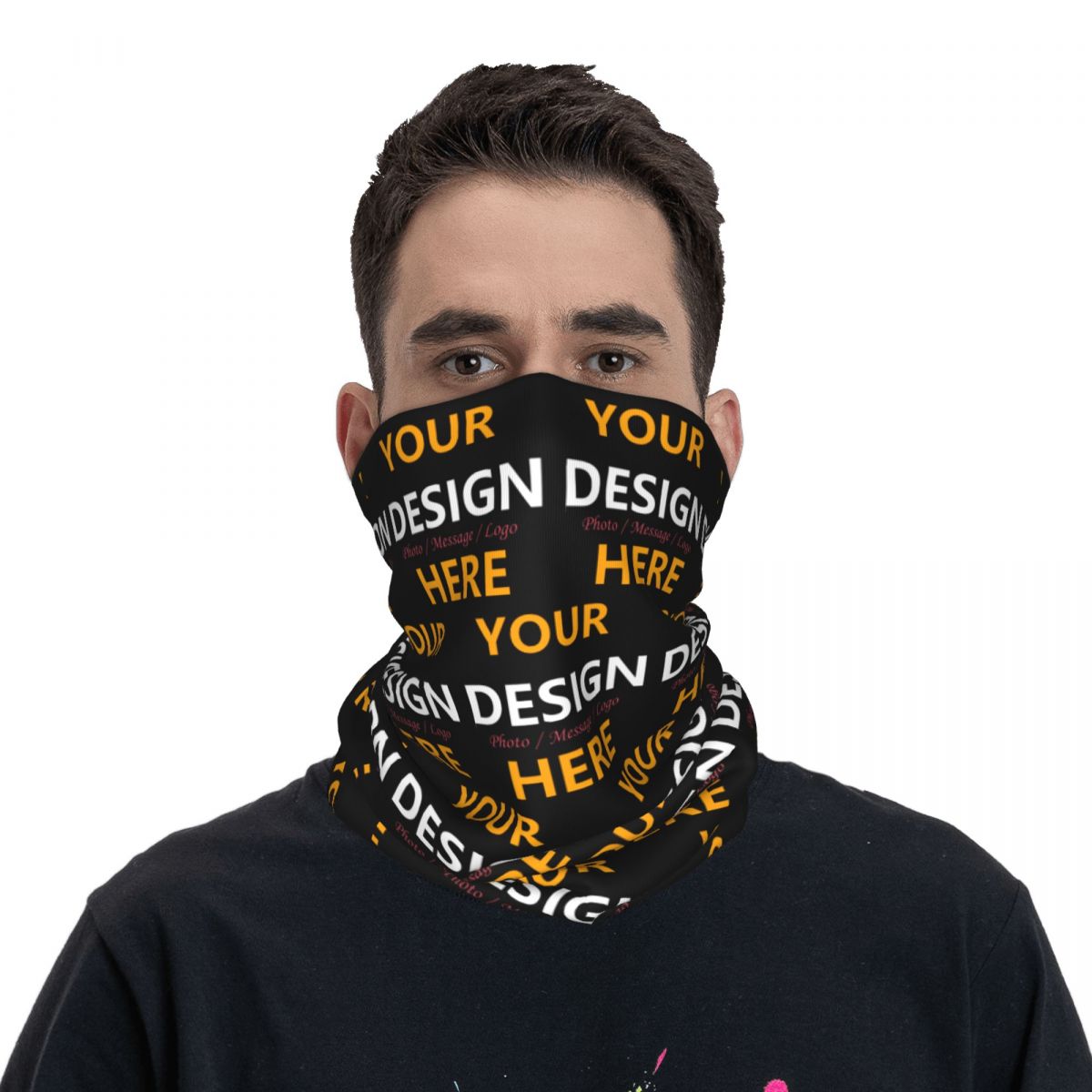 Custom Your Design Here Bandan - Women Fashion Logo บทวิจารณ์และราคา