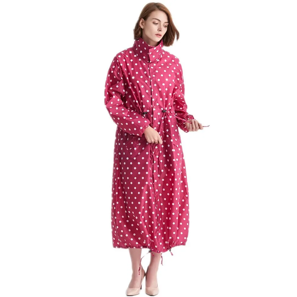Long Raincoat Women Waterproof - Women'S Fashion Rain Jacket บทวิจารณ์และราคา
