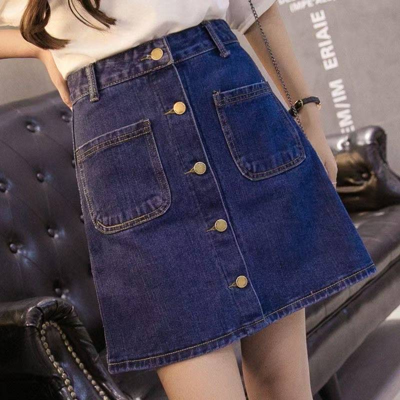 Cowboy midi skirt for women su - A-Line Skirt Midi บทวิจารณ์และราคา