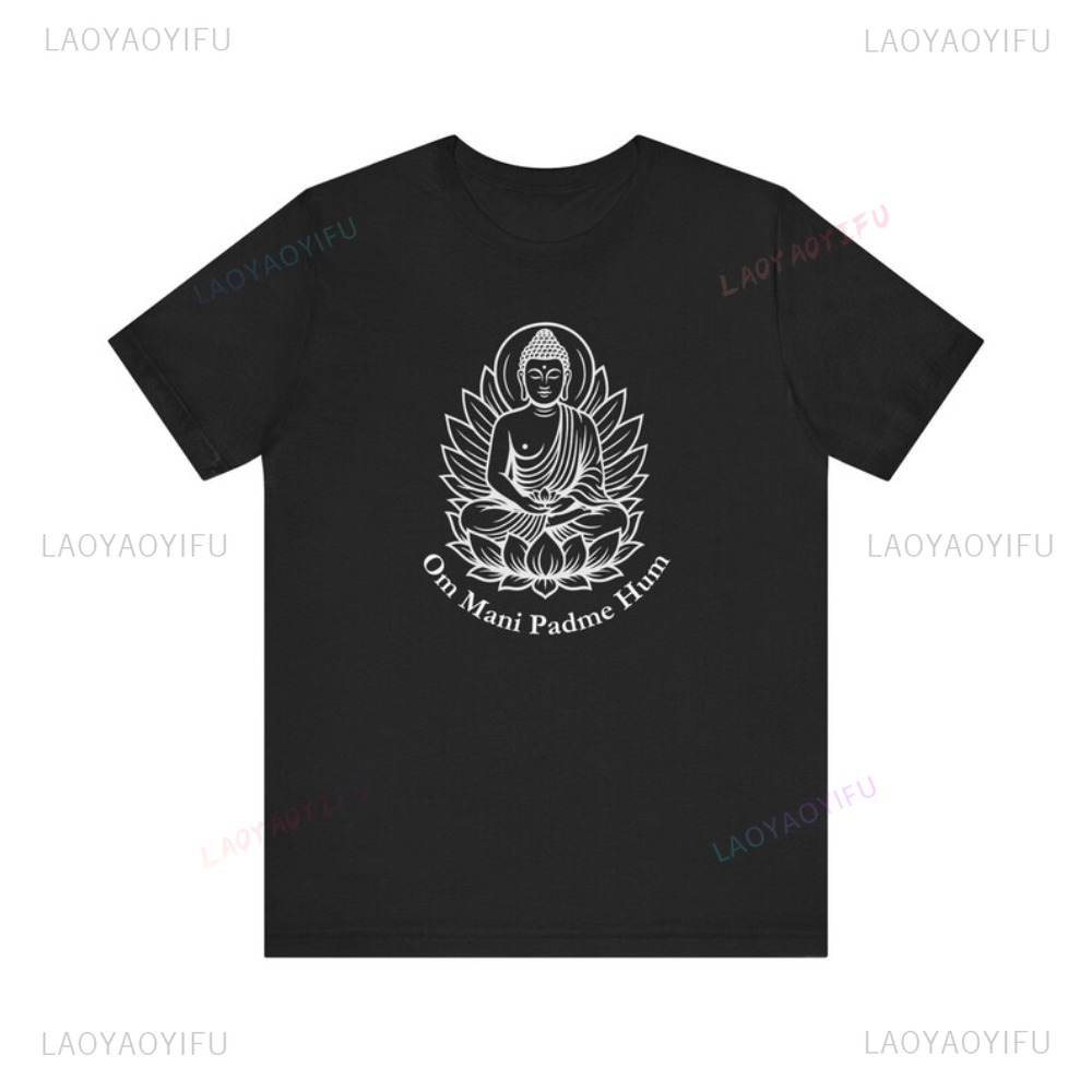 Buddha Lotus Meditation Graphi - Women'S Fashion Graphic Tees บทวิจารณ์และราคา
