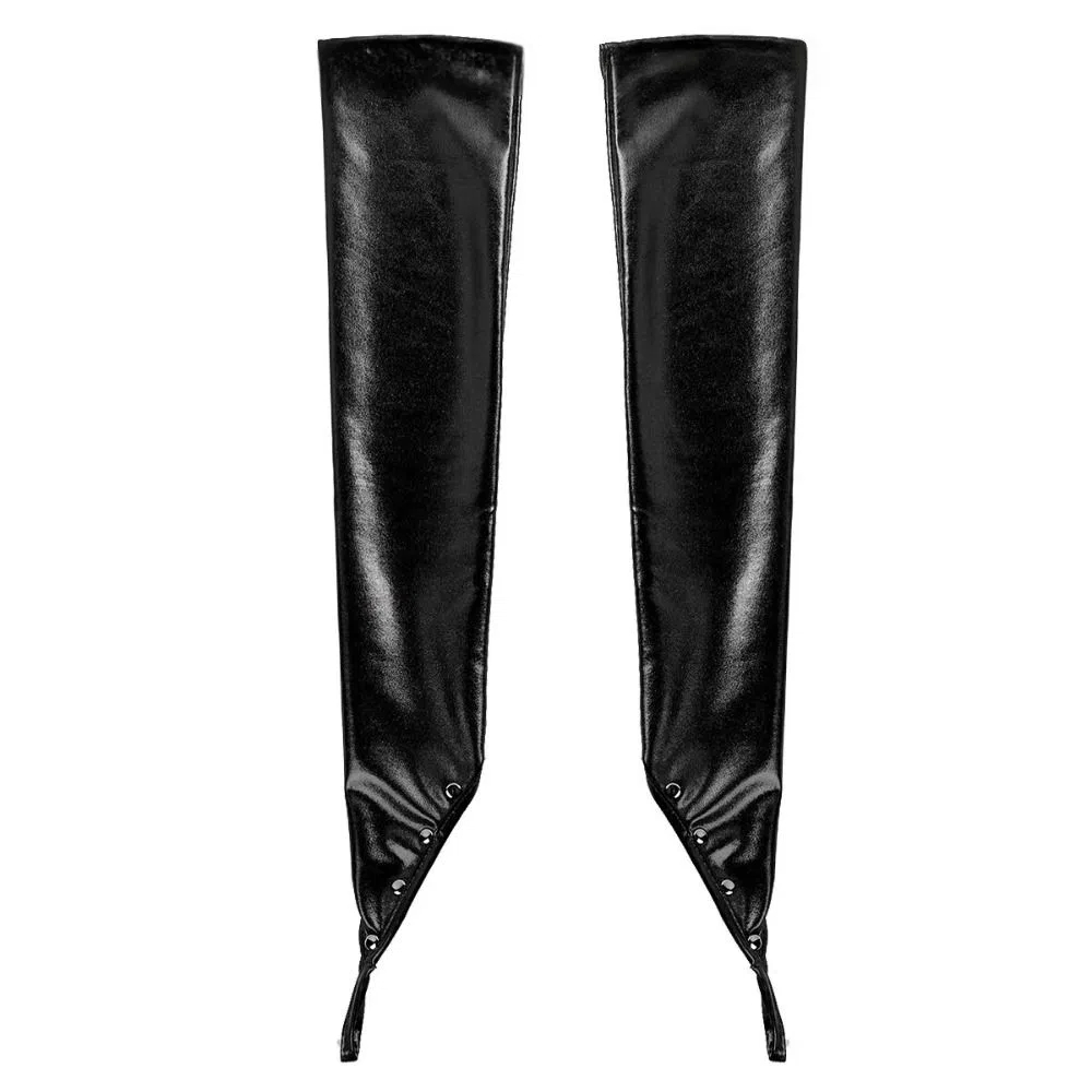 Fingerless Design Women Latex  - Women Fashion Gloves บทวิจารณ์และราคา