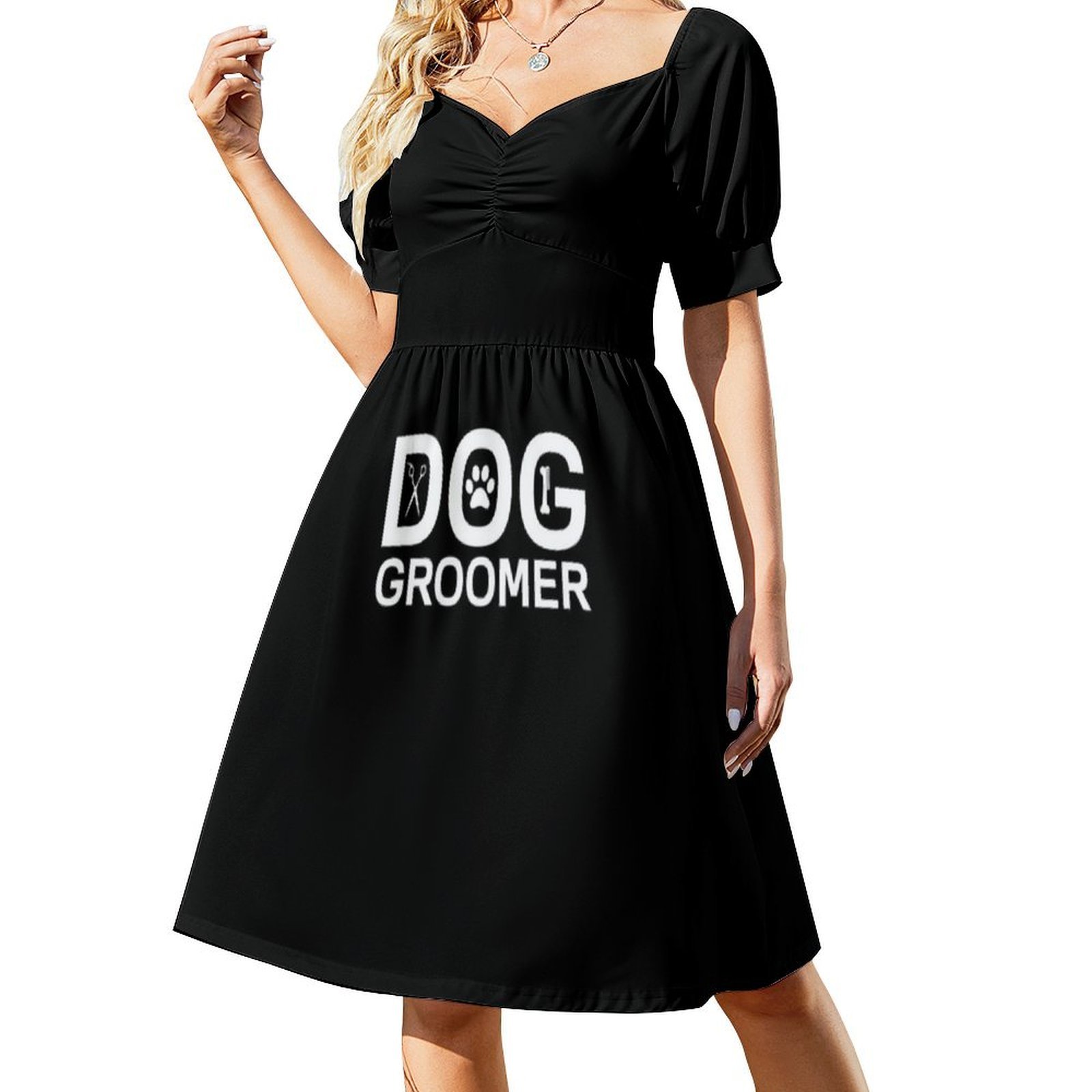 Dog Groomer Boho Chic Dress El - Women Fashion Gown บทวิจารณ์และราคา