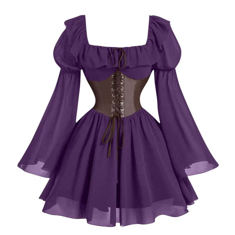 New Medieval Renaissance Perio - Women'S Fashion Renaissance Period บทวิจารณ์และราคา