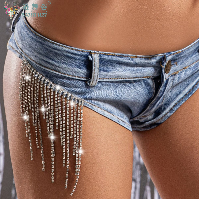 Uxury Diamond Tassel Women Min - Women'S Fashion Trousers บทวิจารณ์และราคา