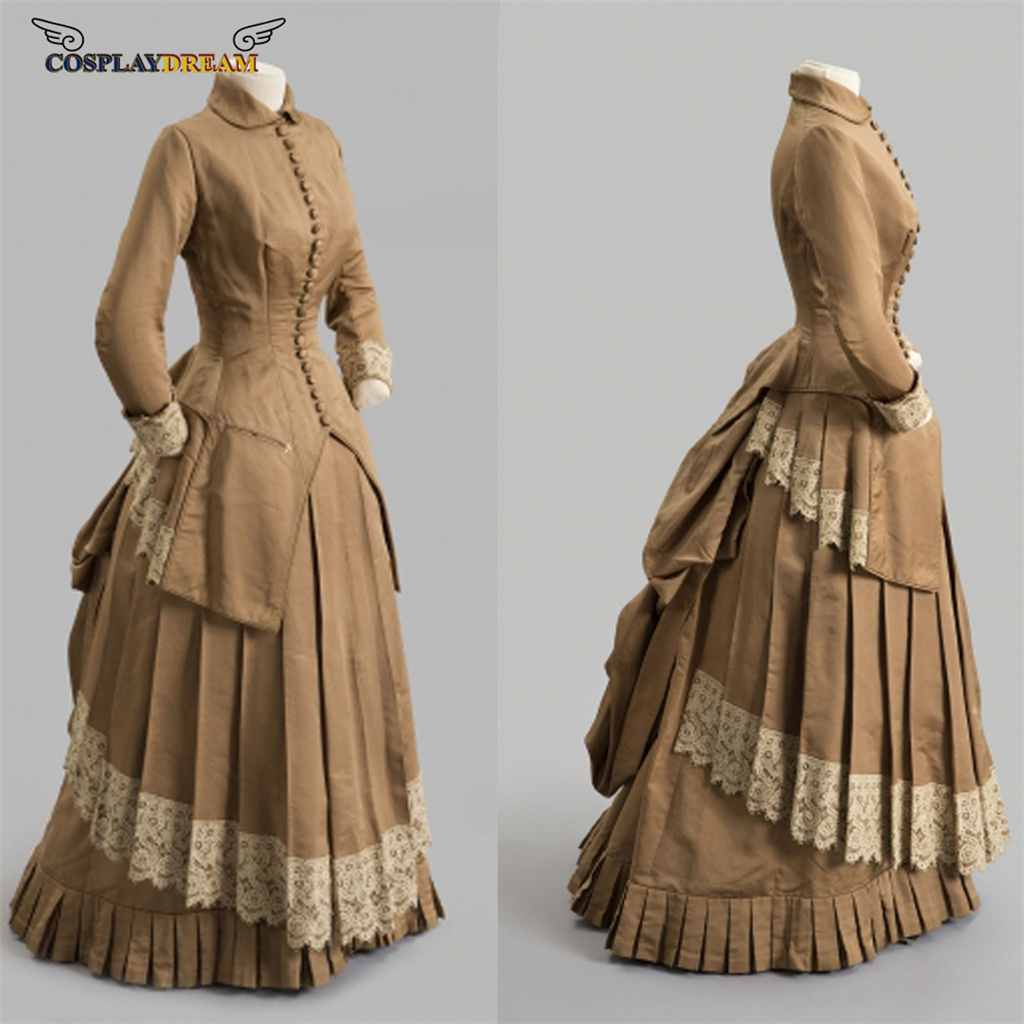 19th Century Fashion dress Vic - Women Fashion Gown บทวิจารณ์และราคา