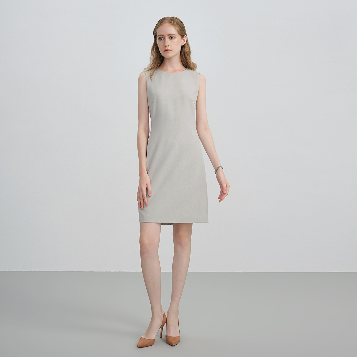 Allingentle Grey Skirt Suit Wo - Women'S Fashion Middle Ages บทวิจารณ์และราคา