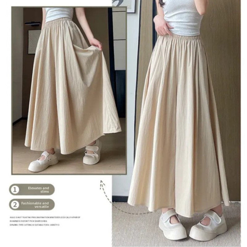 High Waist Slimming A-Line Mid - A-Line Skirt Midi บทวิจารณ์และราคา
