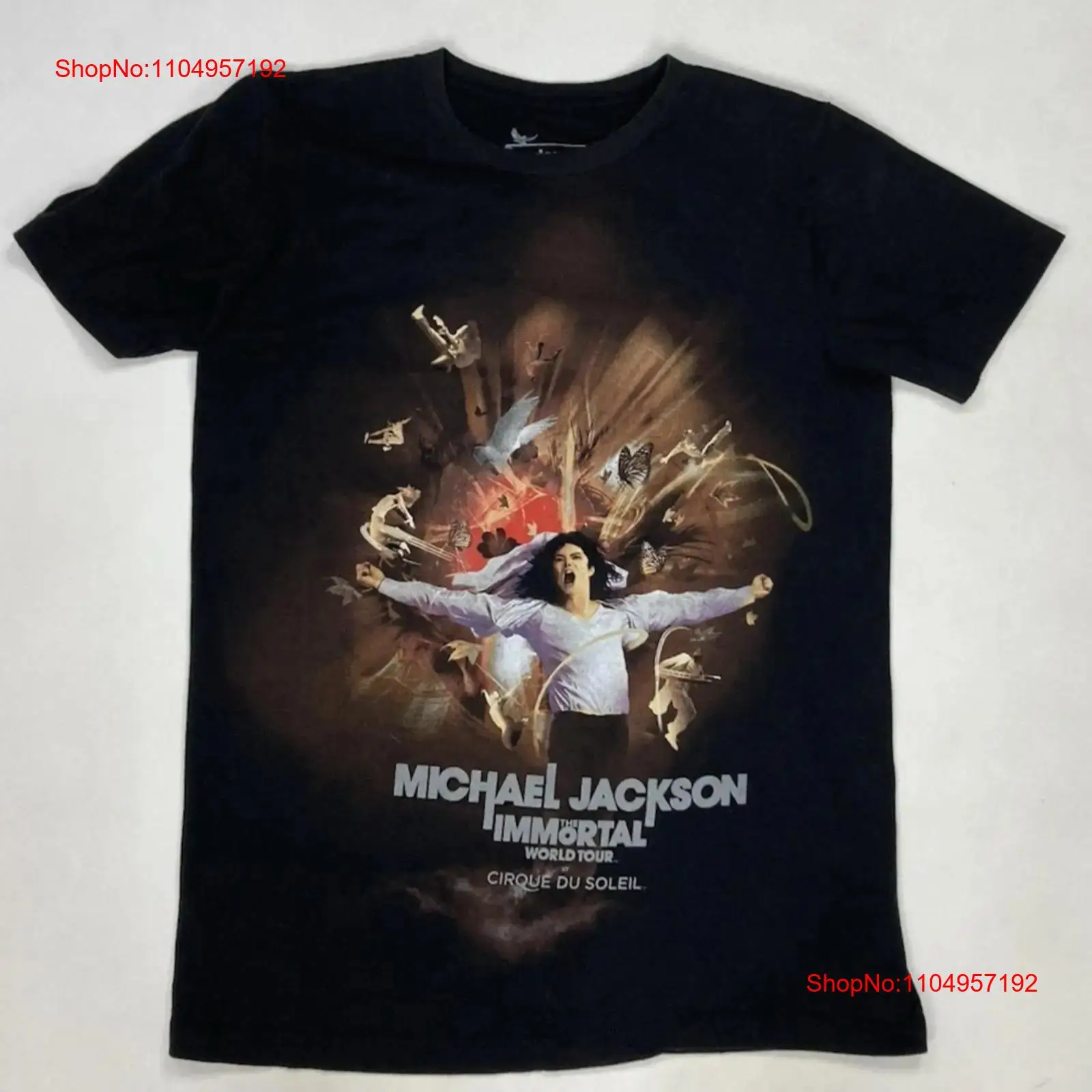 Michael Jackson Immortal Tour  - Women'S Fashion Graphic Tees บทวิจารณ์และราคา