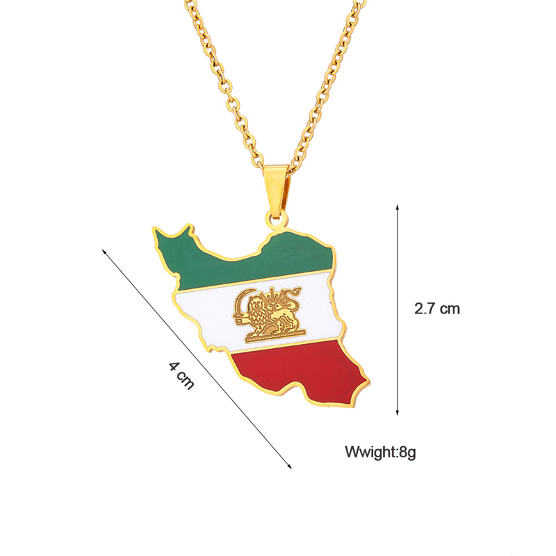 Iran Map With Cities Pendant N - Women'S Fashion Guide บทวิจารณ์และราคา