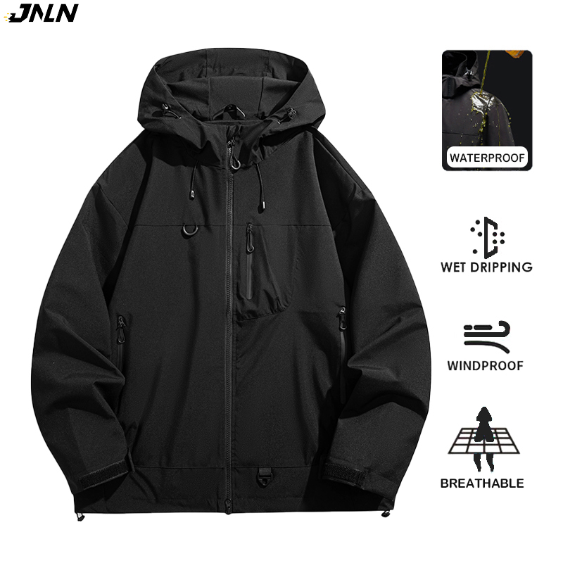 JNLN Unisex Waterproof Windbre - Women'S Fashion Rain Jacket บทวิจารณ์และราคา